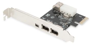 DIGITUS PCI Express Karte, Firewire 1394a (3+1 Port) von LumaTech