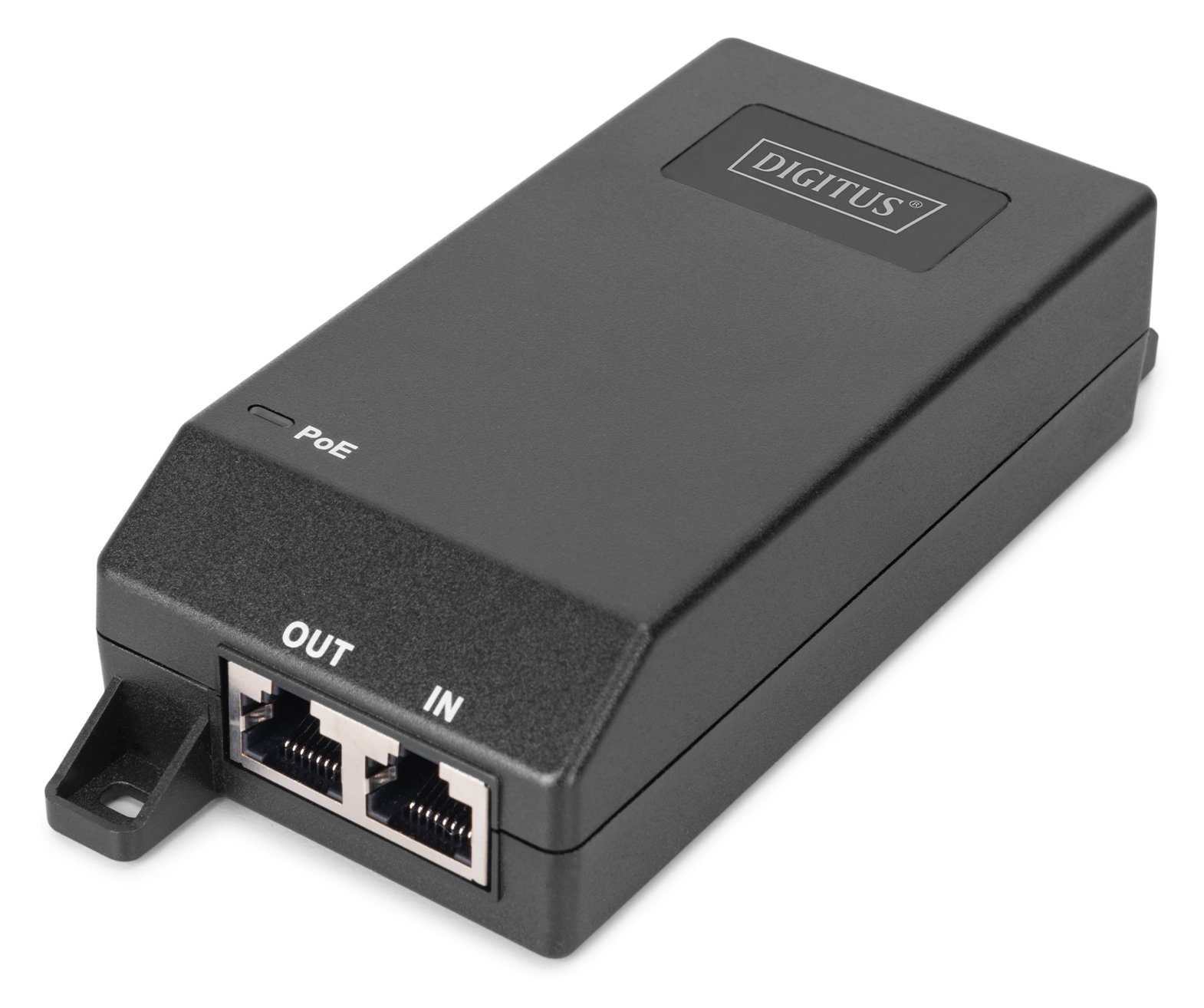 DIGITUS PoE+ Injektor 802.3at 30 W 802 - Schnittstellenkarte - 1.000 Mbps