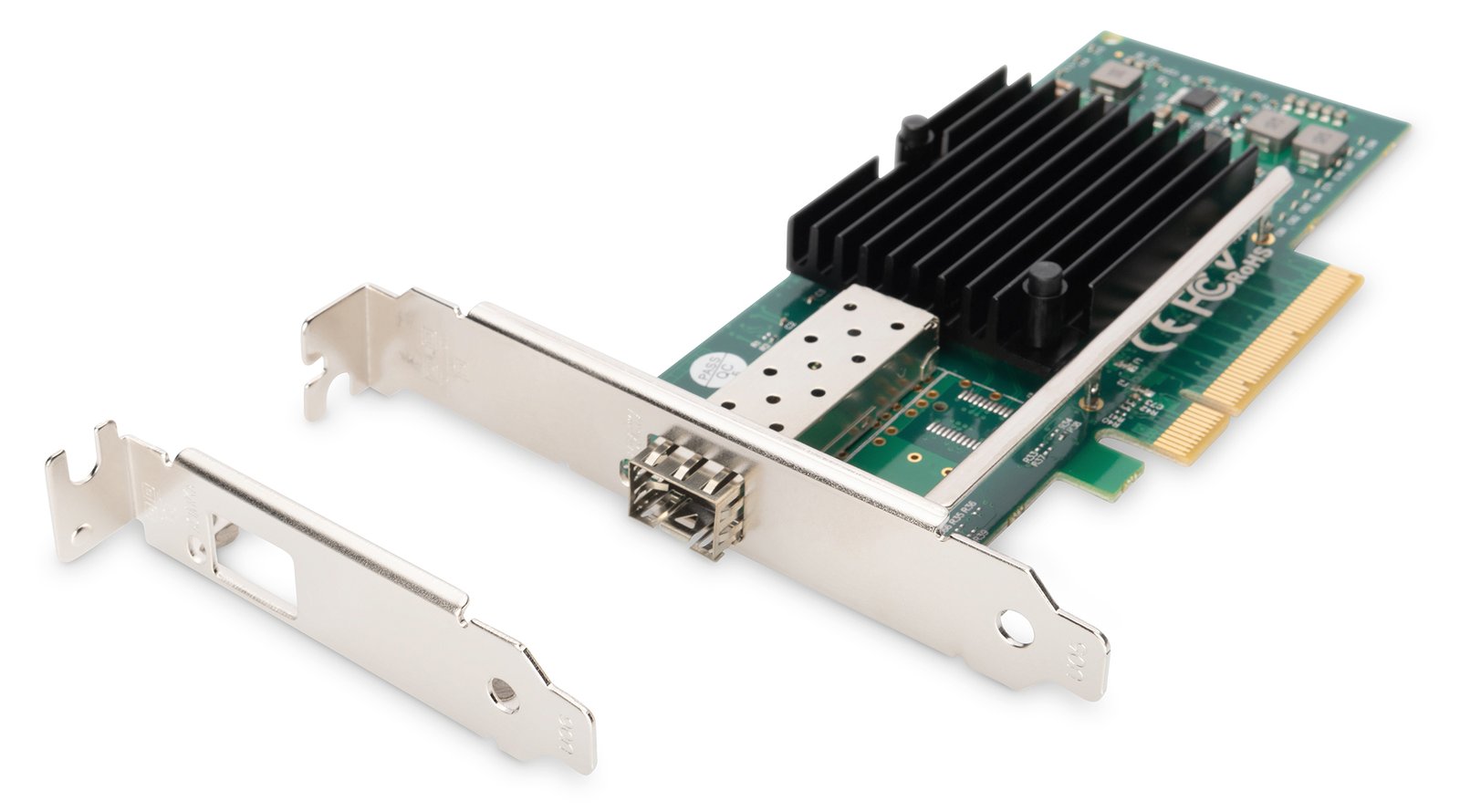 DIGITUS Single Port 10G SFP PCIe Netzwerkkarte