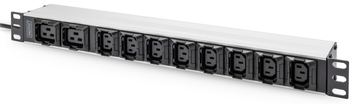 DIGITUS Stromverteilungseinheit (Rack - einbaufähig) - Wechselstrom 230 V - 3600 VA - 1-phasig von LumaTech