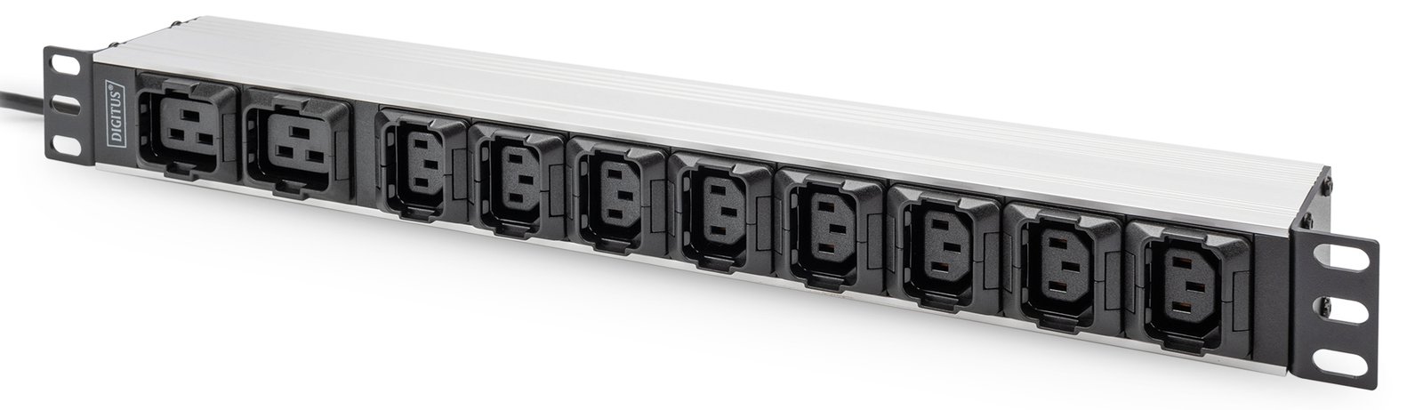 DIGITUS Stromverteilungseinheit (Rack - einbaufähig) - Wechselstrom 230 V - 3600 VA - 1-phasig