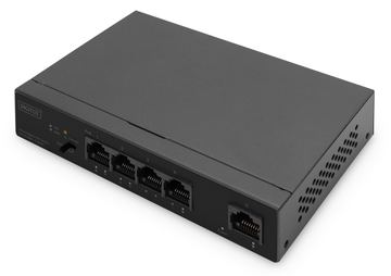 DIGITUS Switch 4-Port PoE Gigabit Ethernet 60W - Switch - 1 Gbps von LumaTech