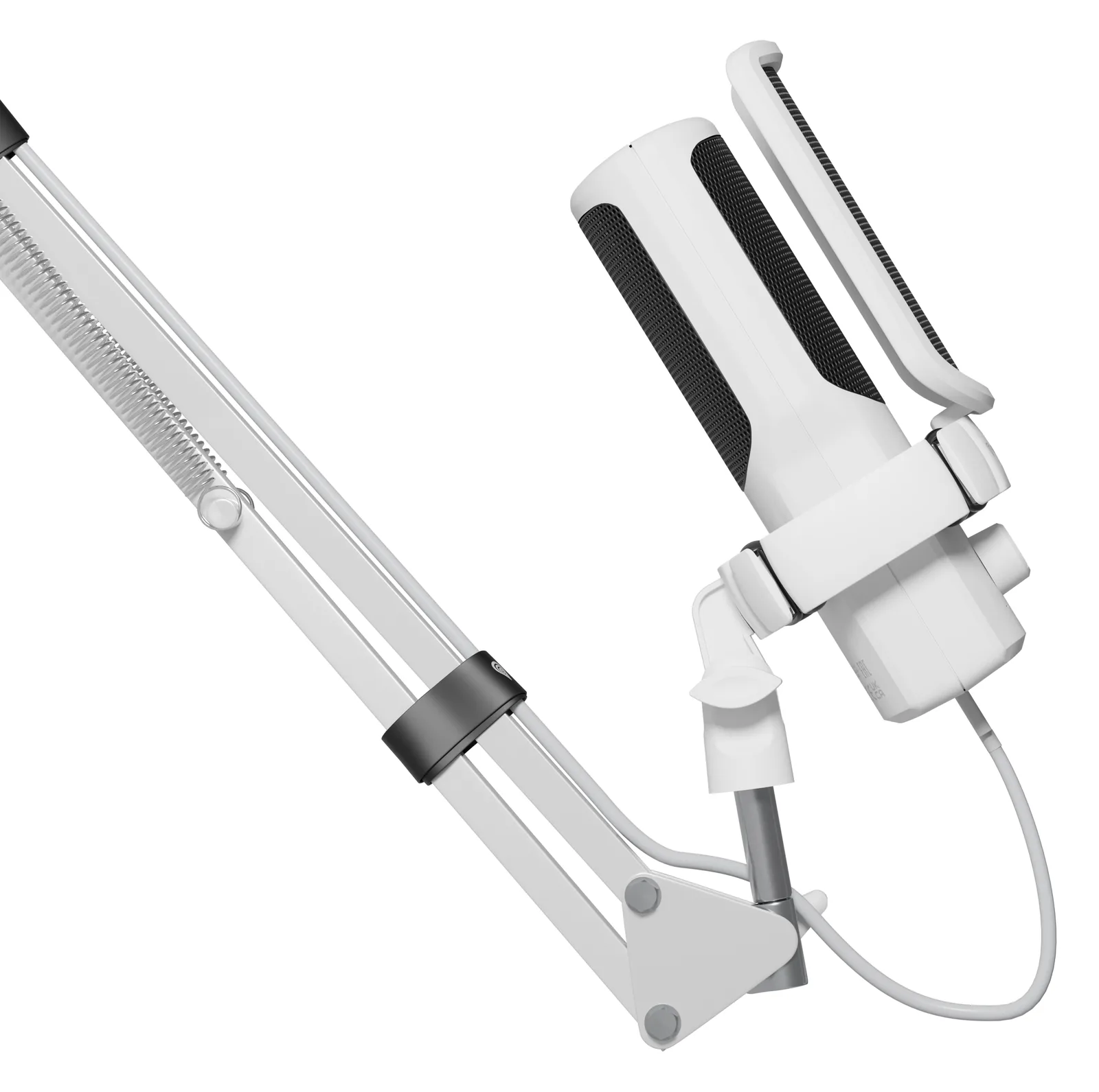 natec Gaming Mikrofon RADIUM 251 USB weiß, Ansicht 3