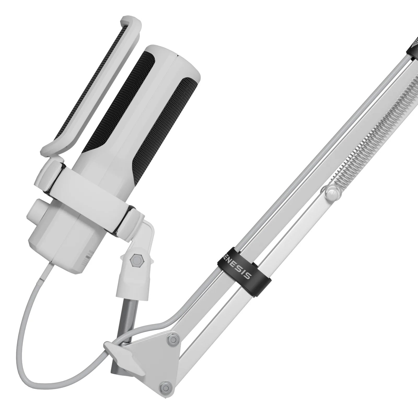 natec Gaming Mikrofon RADIUM 251 USB weiß, Ansicht 4