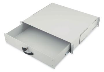 DIGITUS Tastatureinschub & Dokumentenablage für 483 mm (19)-Schränke von LumaTech