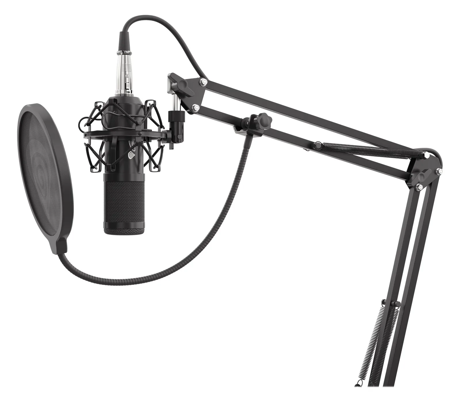 natec Genesis Radium 300 XLR - Mikrofon - Schwarz, Ansicht 2
