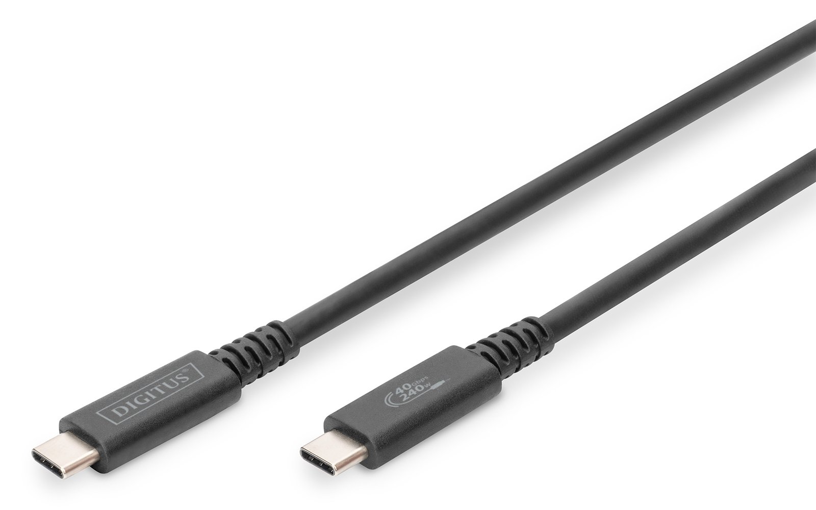 DIGITUS USB 4.0 Typ-C Anschlusskabel - 1 m