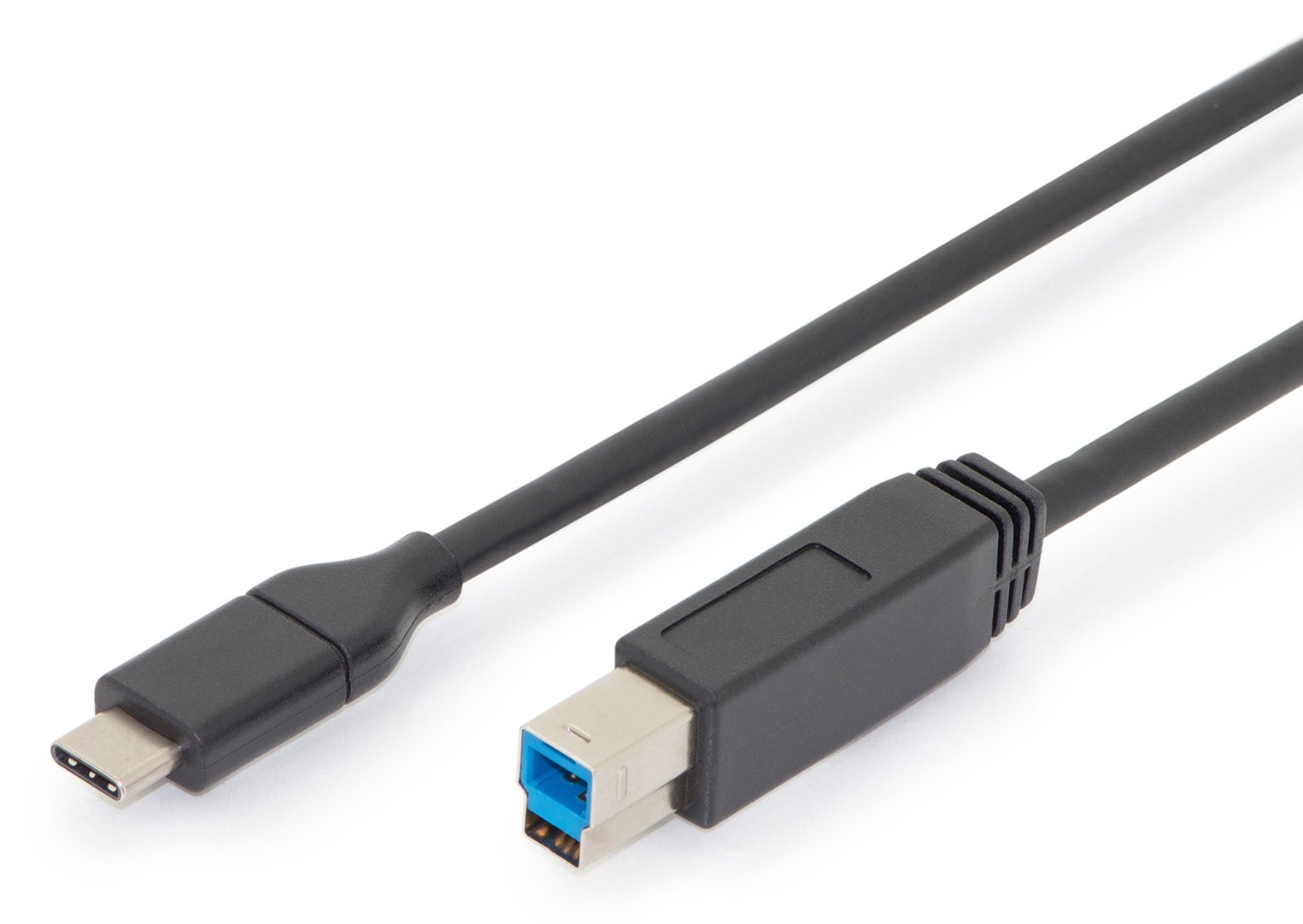 DIGITUS USB Type-C Anschlusskabel, Type-C auf B