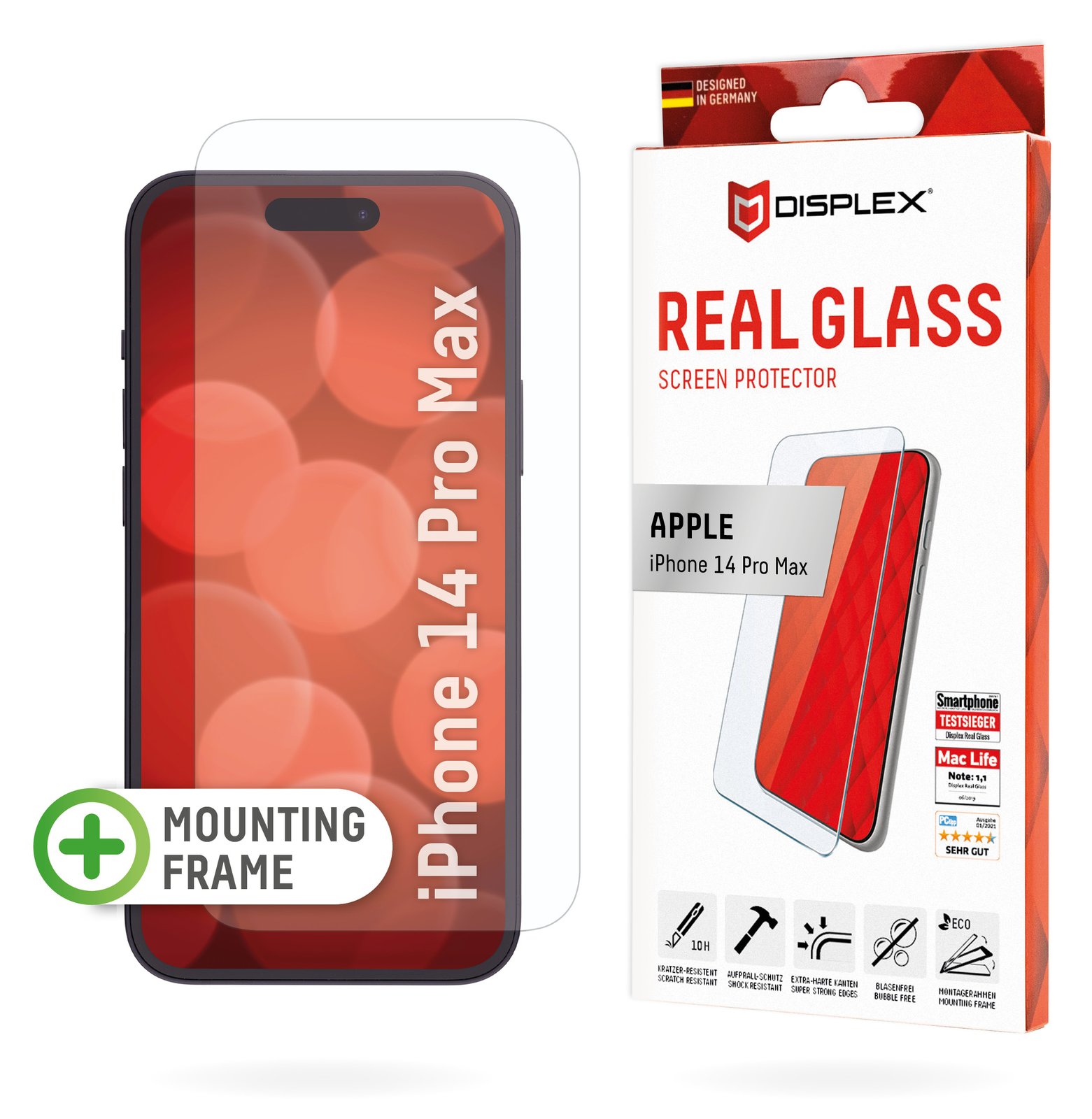 DISPLEX Real Glass - Bildschirmschutz für Handy