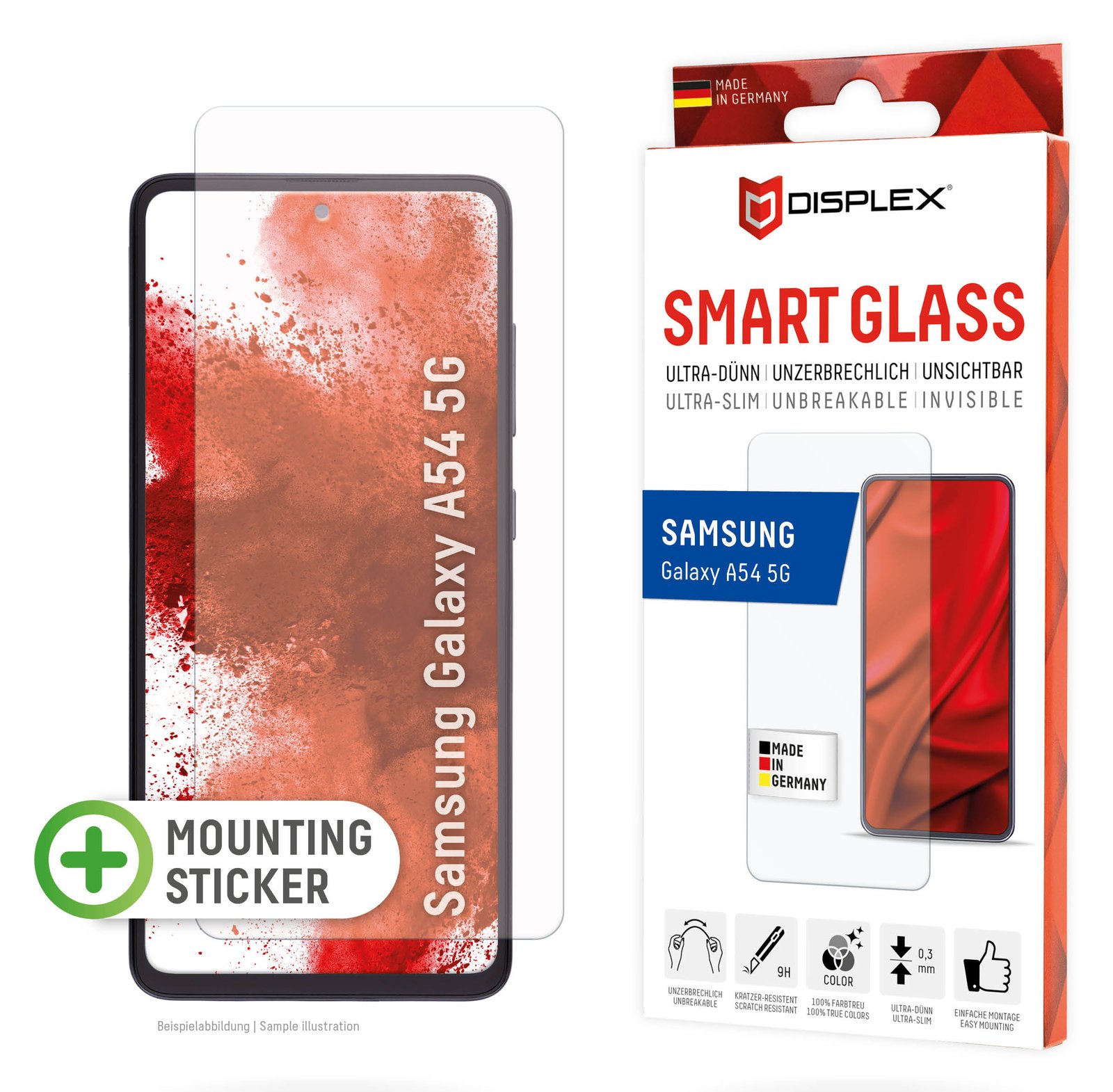 DISPLEX Smart Glass Samsung Galaxy A54 5G