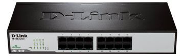 D-Link DES 1016D - Switch - 16 x 10/100 - Desktop von LumaTech