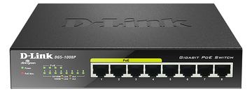 D-Link DGS 1008P - Switch - unmanaged - 4 x 10/100/1000 (PoE) von LumaTech