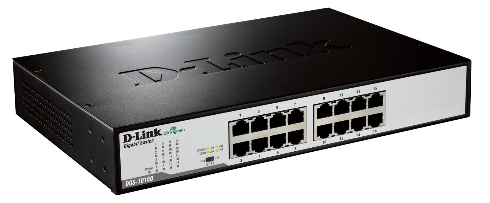 D-Link DGS 1016D - Switch - 16 x 10/100/1000