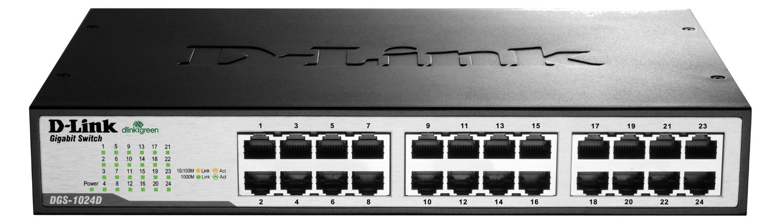 D-Link DGS 1024D - Switch - unmanaged - 24 x 10/100/1000