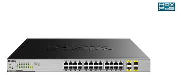 D-Link DGS 1026MP - Switch - unmanaged - 24 x 10/100/1000 (PoE) von LumaTech