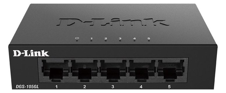 D-Link DGS 105GL - Switch - unmanaged - 5 x 10/100/1000