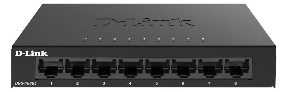 D-Link DGS 108GL - Switch - unmanaged - 8 x 10/100/1000