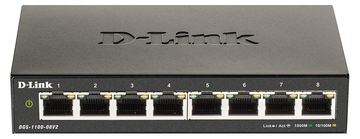 D-Link DGS 1100-08V2 - Switch - Smart - 8 x 10/100/1000 von LumaTech