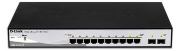 D-Link DGS 1210-10 - Switch - Smart - 8 x 10/100/1000 + 2 x Gigabit SFP von LumaTech