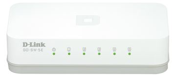 D-Link dlinkgo 5-Port Fast Ethernet Easy Desktop Switch GO-SW-5E von LumaTech