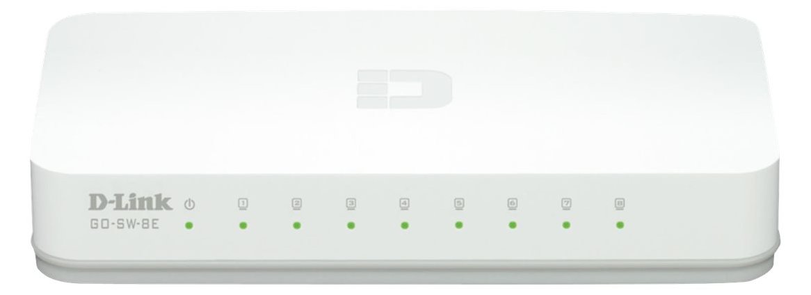 D-Link dlinkgo 8-Port Fast Ethernet Easy Desktop Switch GO-SW-8E