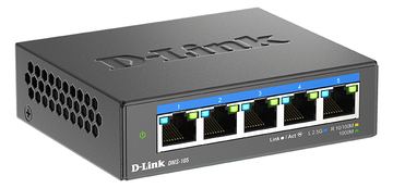 D-Link DMS 105 - Switch - unmanaged - 5 x 10/100/1000/2.5G von LumaTech