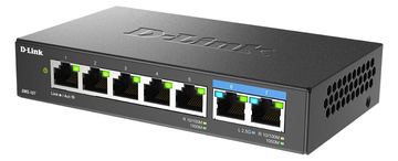 D-Link DMS 107 - Switch - unmanaged - 5 x 10/100/1000 + 2 x 2.5GBase-T von LumaTech