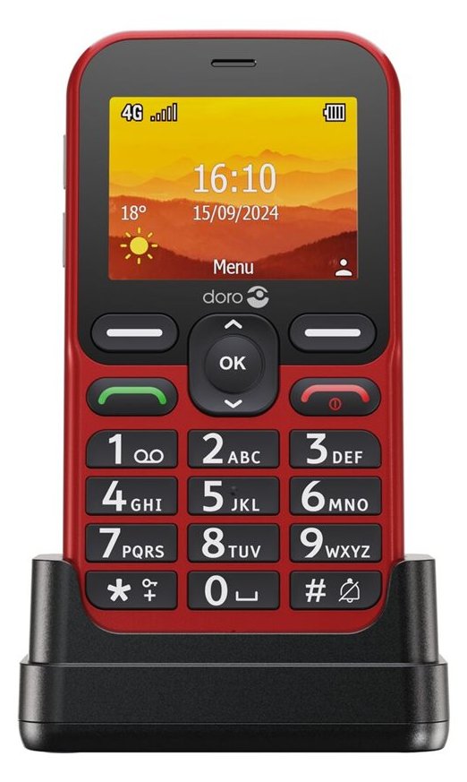 Doro Leva L10 - 4G Feature Phone - RAM 64 MB / Interner Speicher 128 MB - microSD slot - LCD-Display (TFT)
