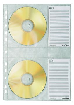 Durable CD-Umschläge - Kapazität: 4 CD/DVD von LumaTech