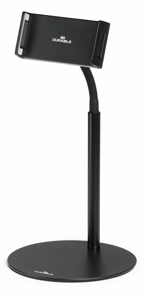 Durable TWIST - Handy/Smartphone - Tablet/UMPC - Aktive Halterung - Tisch/Bank - Schwarz