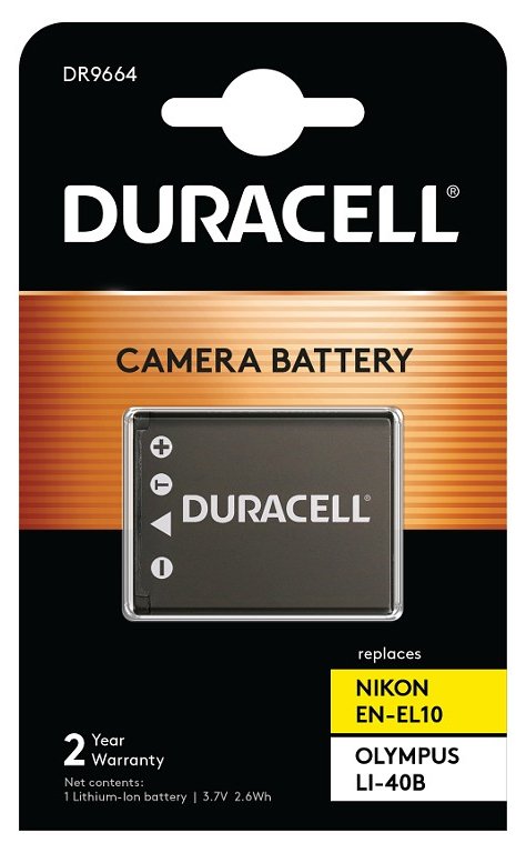 Duracell Batterie - Li-Ion - 0.63 Ah - Schwarz