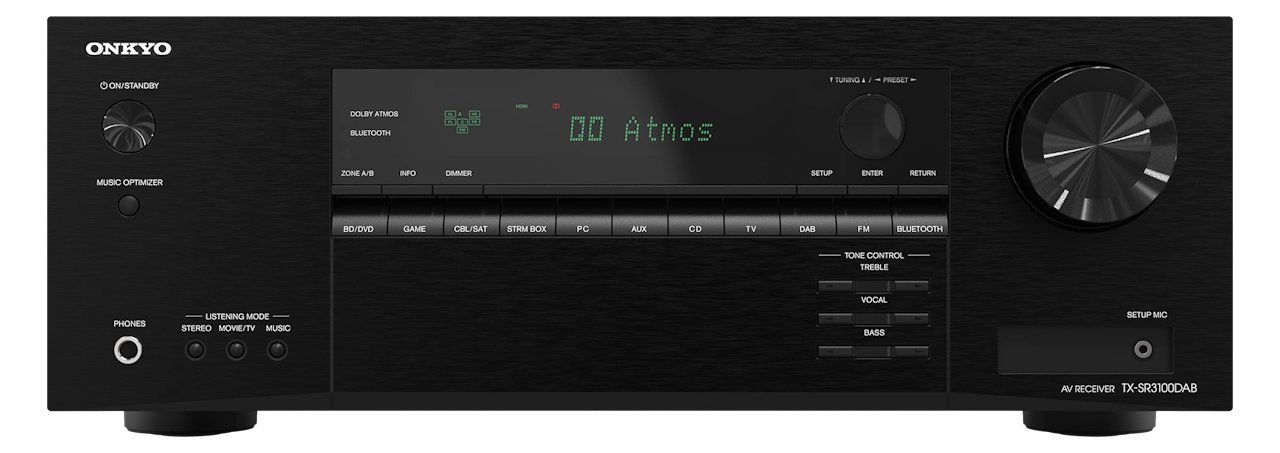 Onkyo TX-SR3100DABB schwarz - AV-Receiver - 2.1