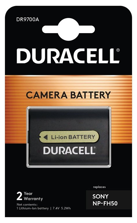 Duracell Batterie - Li-Ion - 650 mAh - für Sony Cyber-shot DSC-HX200