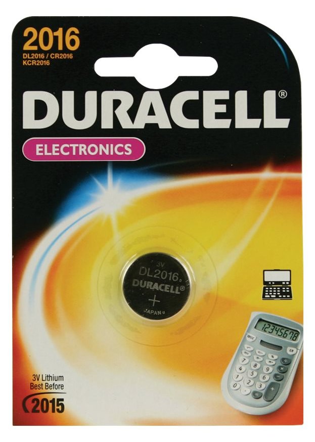 Duracell Batterie 2 x CR2016 - Li - 90 mAh
