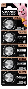 Duracell Batterie Knopfzelle CR2016 3.0V Lithium 5St. - Batterie - CR2016 von LumaTech