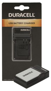 Duracell DRC5909 - USB - Indoor Batterieladegerät - Canon NB-7L - Schwarz - 5 V - 5 V von LumaTech