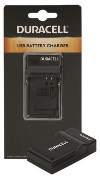 Duracell DRC5911 - USB - Indoor Batterieladegerät - Canon LP-E12 - Schwarz - 5 V - 5 V von LumaTech