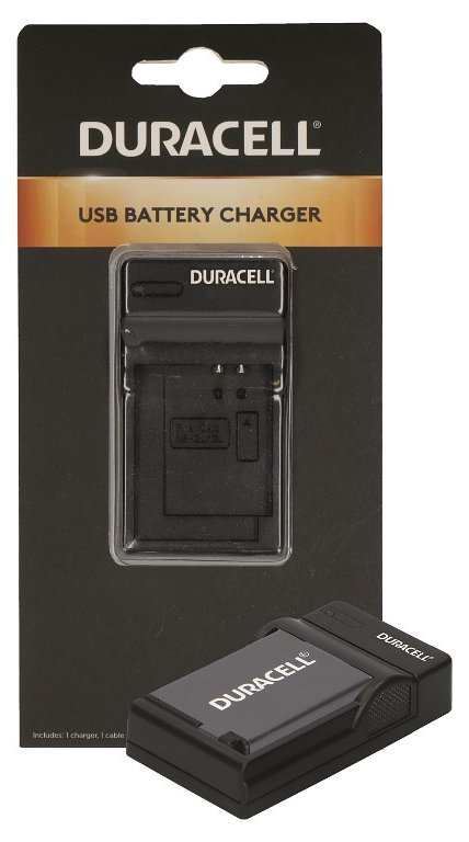 Duracell DRC5913 - USB - Indoor Batterieladegerät - Canon NB-12L - Schwarz - 5 V - 5 V