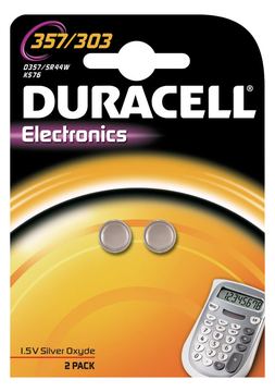 Duracell Electronics 357/303 - Batterie 2 x SR44