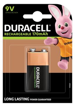 Duracell Recharge Ultra - Batterie 6HR61 - NiMH - (wiederaufladbar) von LumaTech
