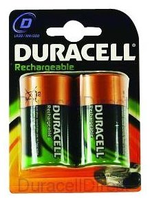 Duracell Supreme HR20 - Batterie 2 x D - NiMH - (wiederaufladbar)