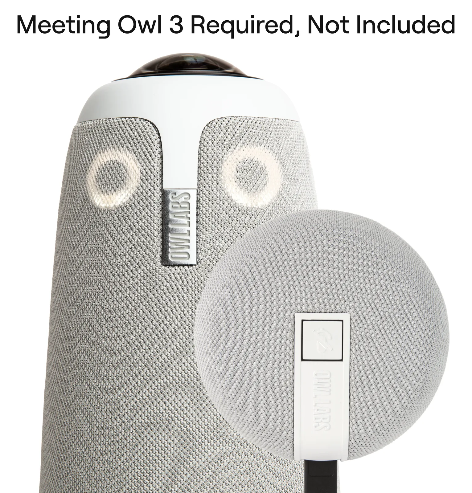 Owl Labs Expansion Mic - Mikrofon - micro-HDMI - grau, Ansicht 3