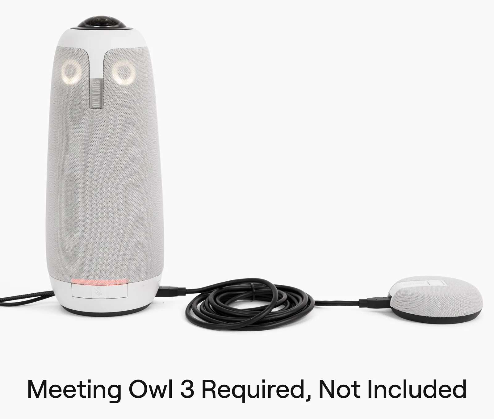 Owl Labs Expansion Mic - Mikrofon - micro-HDMI - grau, Ansicht 4