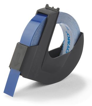 Dymo Blau, glänzend - Rolle (1 cm x 3,7 m) von LumaTech