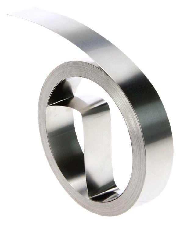 Dymo IND - Rostfreier Stahl - nicht klebend - Rolle (1,2 cm x 6,4 m)