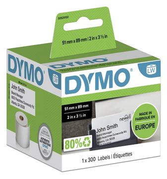 Dymo Nichtklebende Verabredungs-/Namens-Badge-Karten von LumaTech