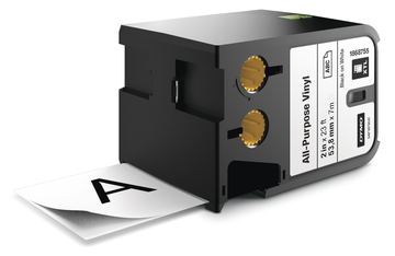 Dymo XTL - Vinyl - Schwarz auf Weiß - Rolle (5,4 cm x 7,5 m) von LumaTech