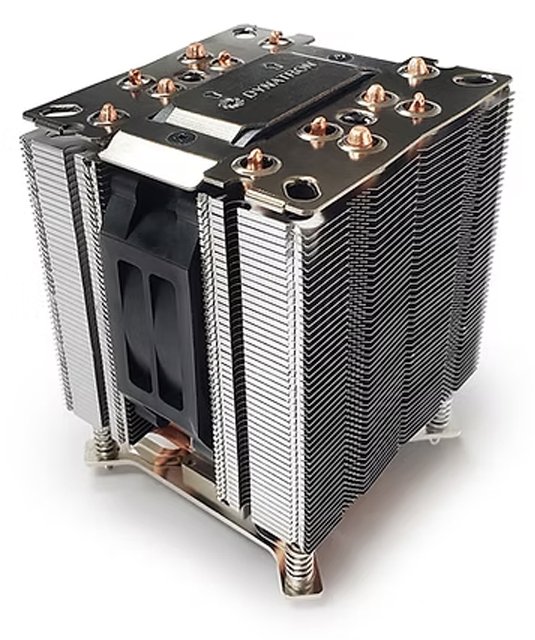 Dynatron Q11P Tower CPU-Kuehler 4U für Sockel 1851 1700 aktiv - CPU-Kühler