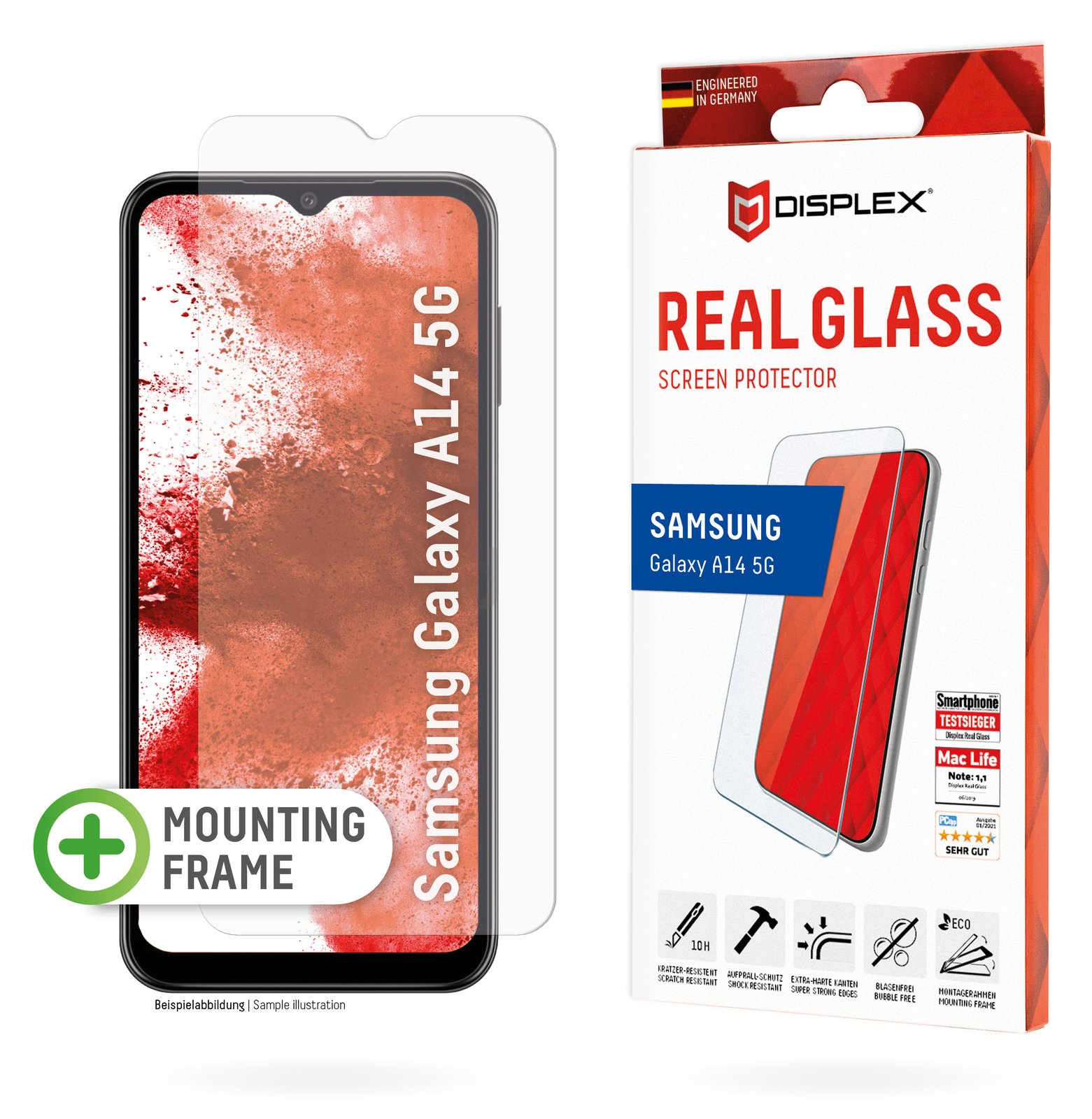 E.V.I. DISPLEX Real Glass Samsung Galaxy A14 5G