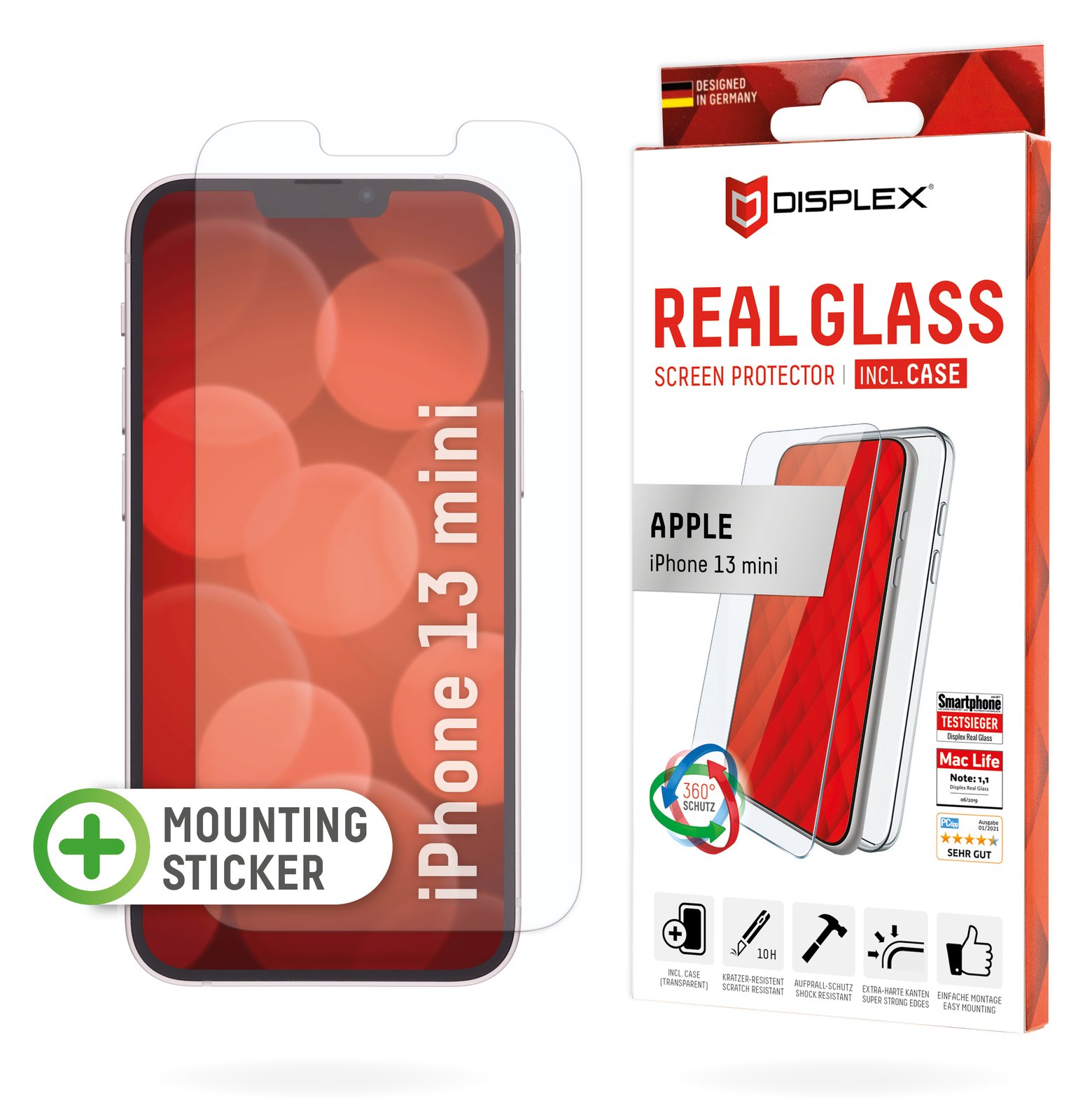 E.V.I. DISPLEX REAL GLASS+ CASE
